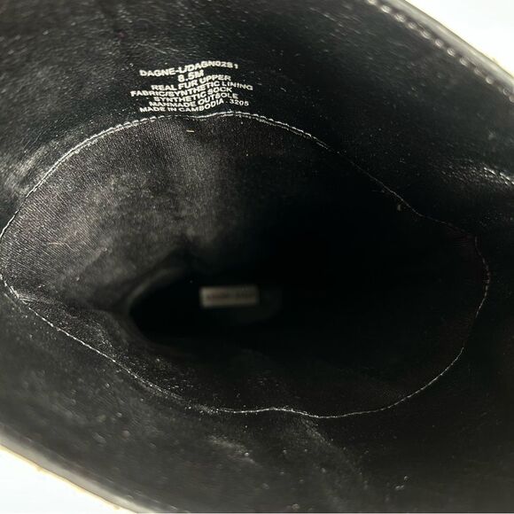 Steve Madden Leopard Animal Print Printed Cow Hair Kitten Heel Tall Boot 8.5 NEW - Picture 14 of 14